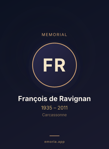 Memorial portrait of François de Ravignan