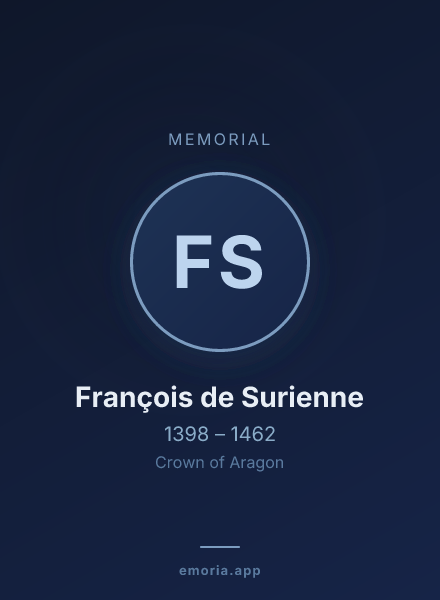 Memorial portrait of François de Surienne