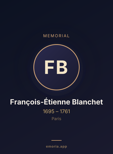 Memorial portrait of François-Étienne Blanchet