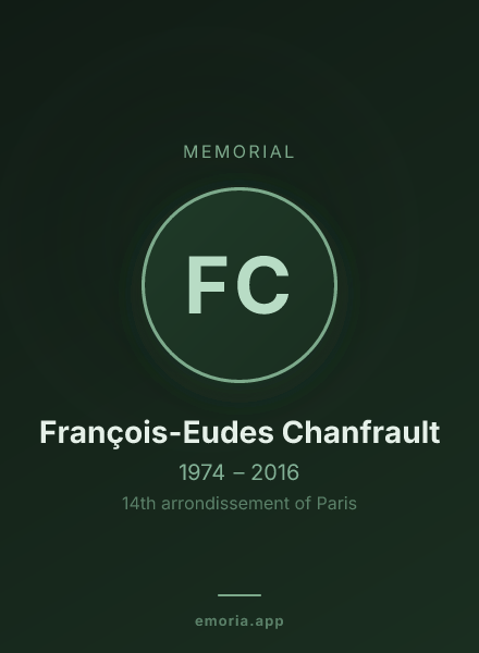 Memorial portrait of François-Eudes Chanfrault