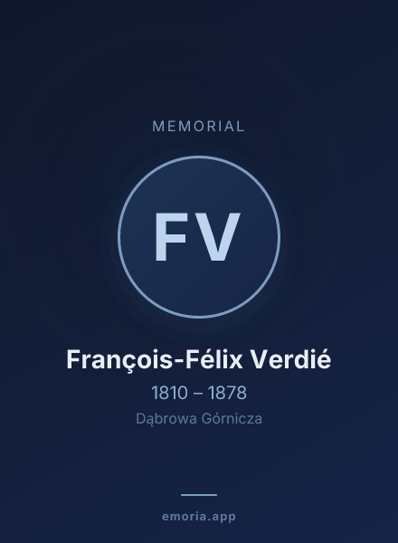 Memorial portrait of François-Félix Verdié