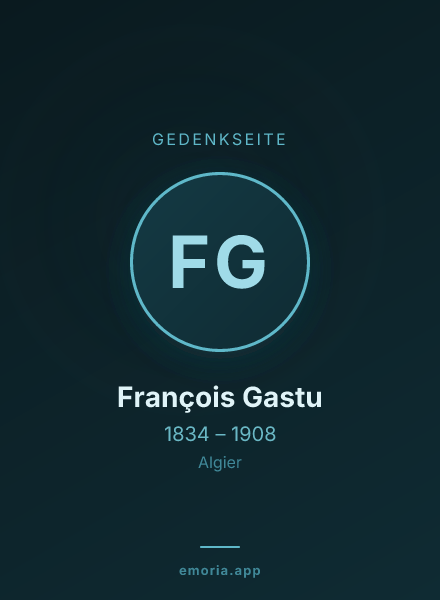 Gedenkportrait von François Gastu