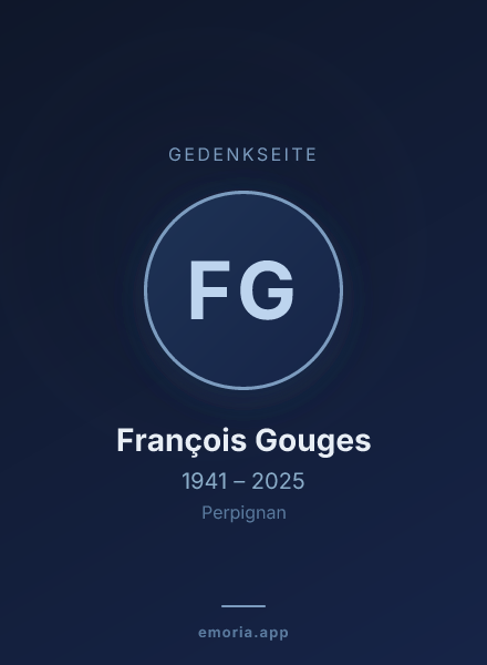 Gedenkportrait von François Gouges