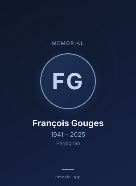 Memorial portrait of François Gouges