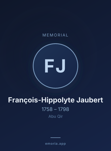 Memorial portrait of François-Hippolyte Jaubert