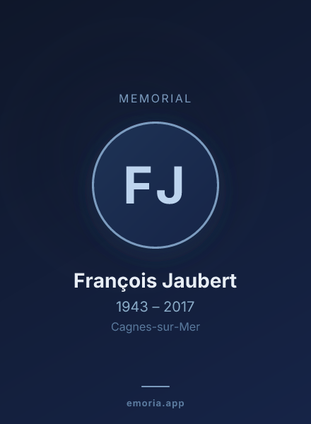 Memorial portrait of François Jaubert