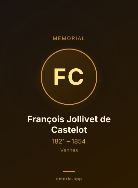 Memorial portrait of François Jollivet de Castelot