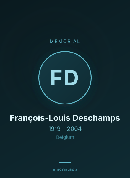 Memorial portrait of François-Louis Deschamps