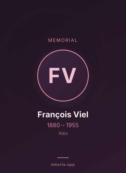 Memorial portrait of François Viel