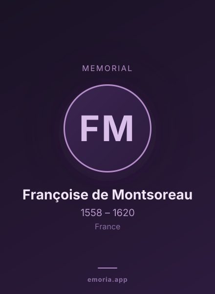 Memorial portrait of Françoise de Montsoreau