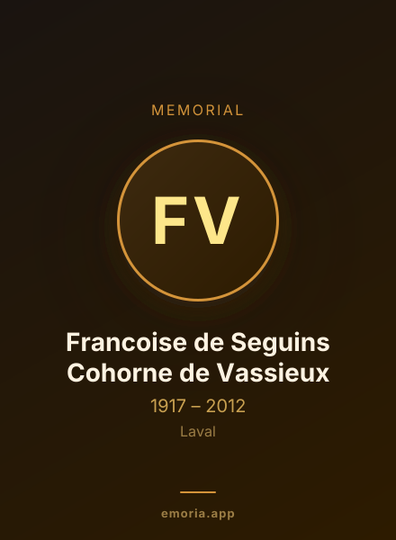 Memorial portrait of Francoise de Seguins Cohorne de Vassieux