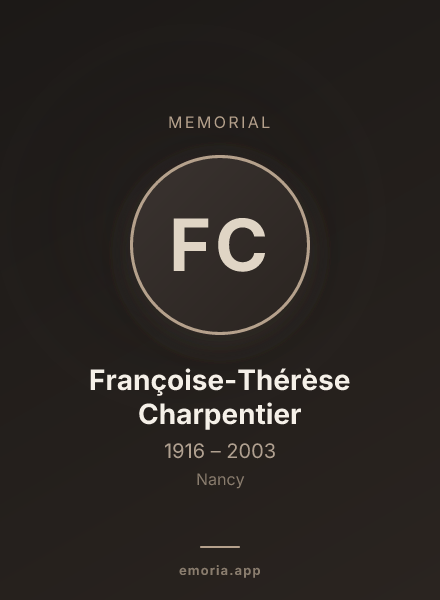Memorial portrait of Françoise-Thérèse Charpentier