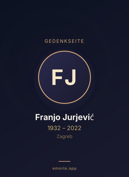 Gedenkportrait von Franjo Jurjević