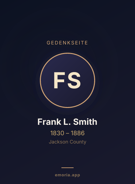 Gedenkportrait von Frank L. Smith