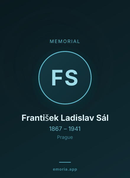 Memorial portrait of František Ladislav Sál