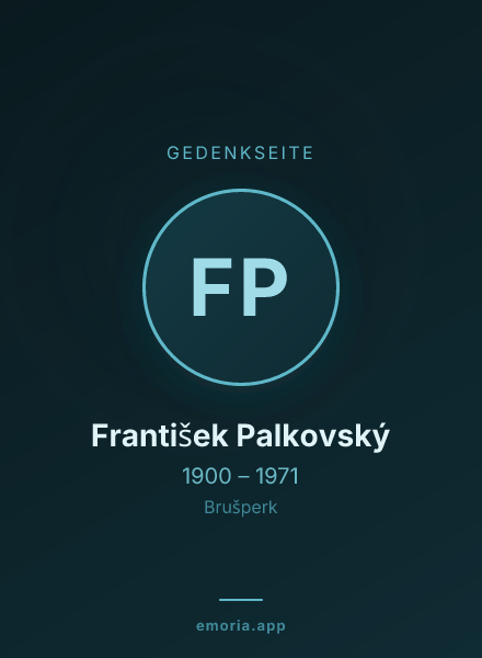 Gedenkportrait von František Palkovský