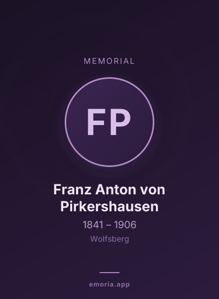 Memorial portrait of Franz Anton von Pirkershausen