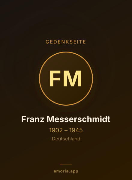 Gedenkportrait von Franz Messerschmidt