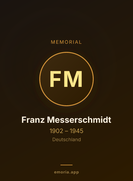 Memorial portrait of Franz Messerschmidt