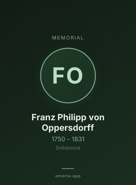 Memorial portrait of Franz Philipp von Oppersdorff
