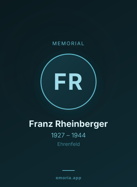 Memorial portrait of Franz Rheinberger