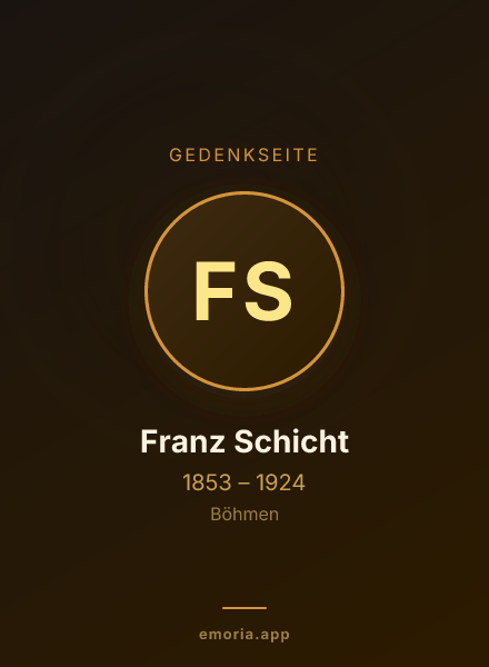 Gedenkportrait von Franz Schicht