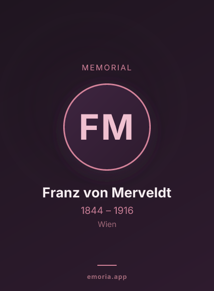 Memorial portrait of Franz von Merveldt