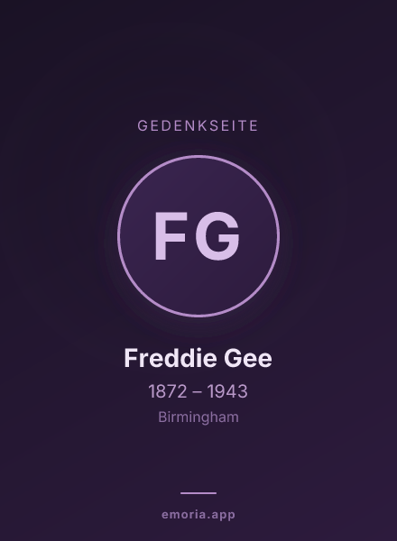 Gedenkportrait von Freddie Gee