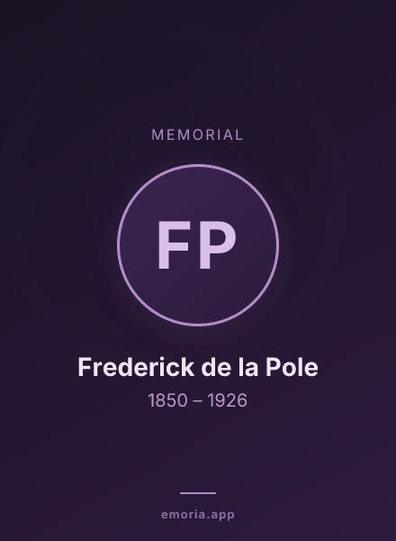 Memorial portrait of Frederick de la Pole