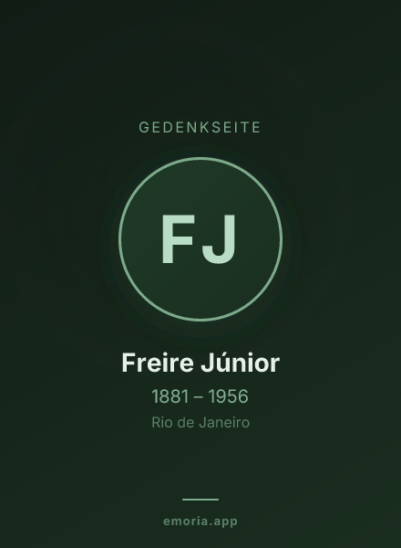 Gedenkportrait von Freire Júnior