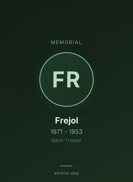 Memorial portrait of Frejol