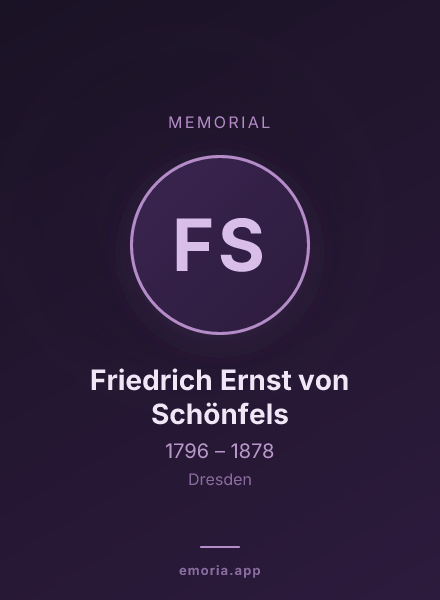 Memorial portrait of Friedrich Ernst von Schönfels