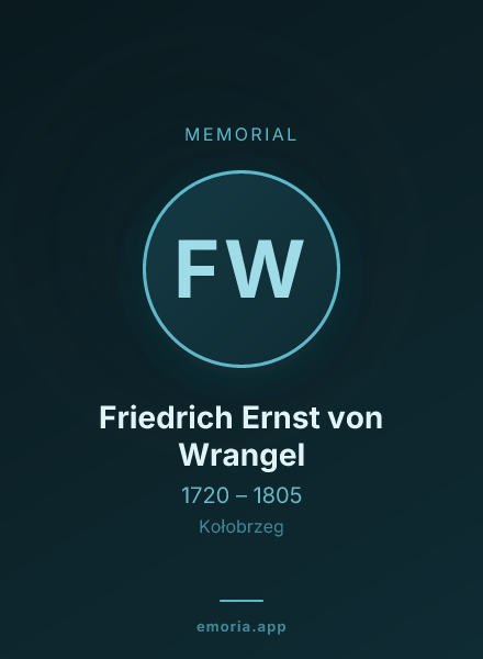 Memorial portrait of Friedrich Ernst von Wrangel