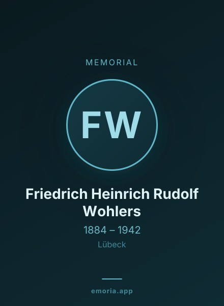 Memorial portrait of Friedrich Heinrich Rudolf Wohlers