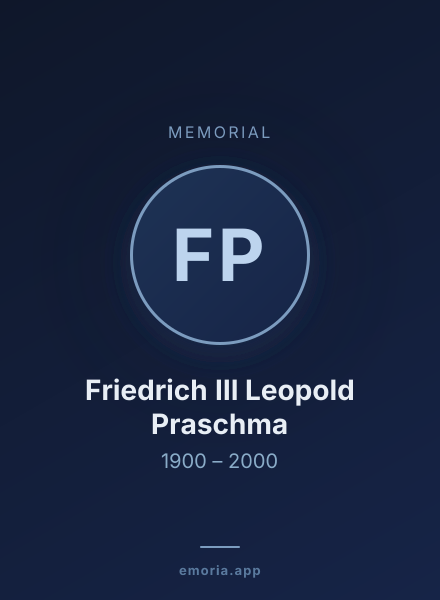 Memorial portrait of Friedrich III Leopold Praschma