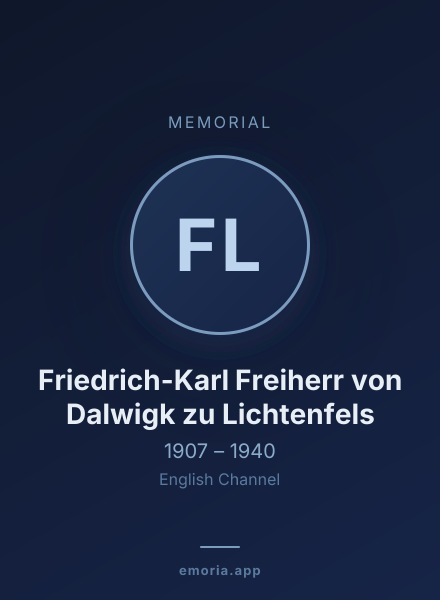 Memorial portrait of Friedrich-Karl Freiherr von Dalwigk zu Lichtenfels