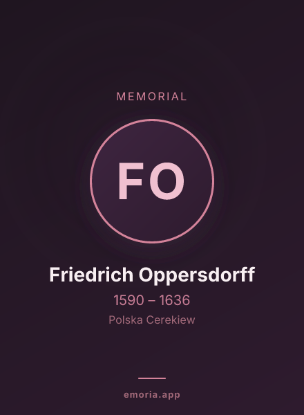 Memorial portrait of Friedrich Oppersdorff