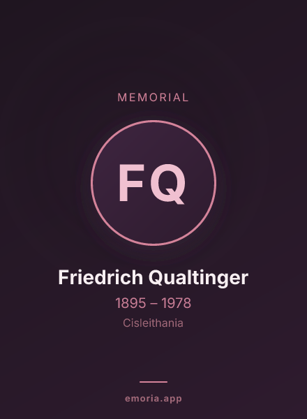 Memorial portrait of Friedrich Qualtinger