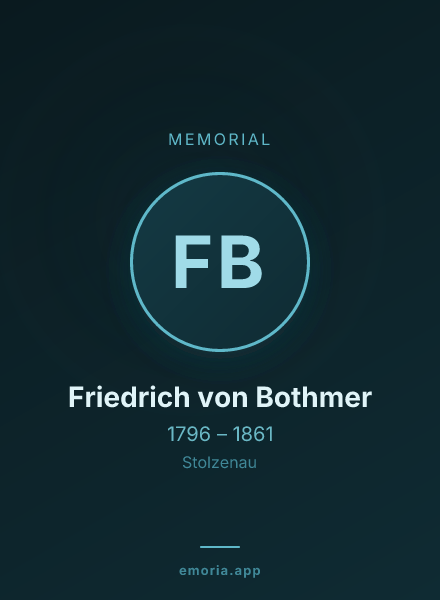 Memorial portrait of Friedrich von Bothmer