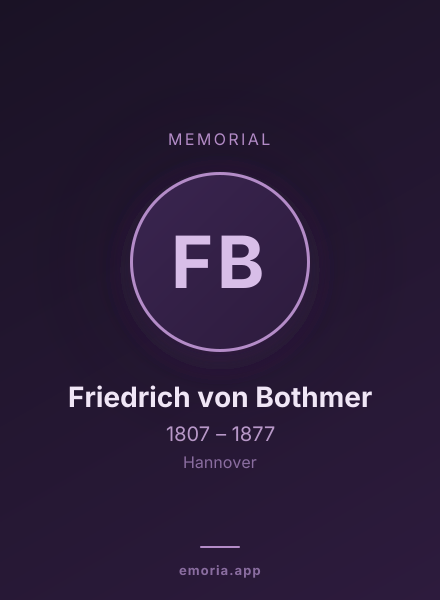 Memorial portrait of Friedrich von Bothmer