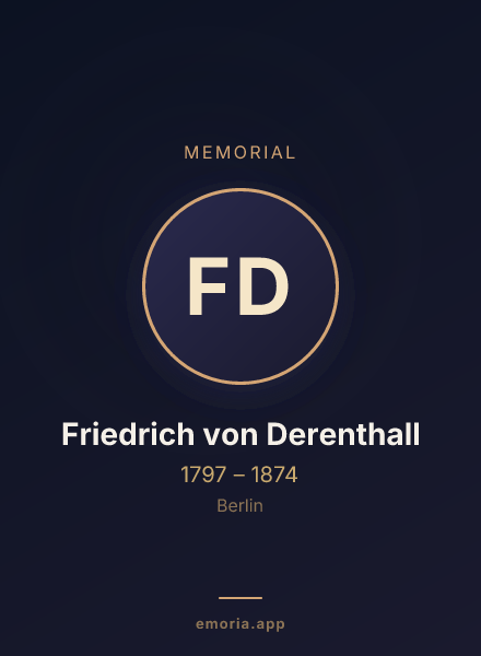 Memorial portrait of Friedrich von Derenthall