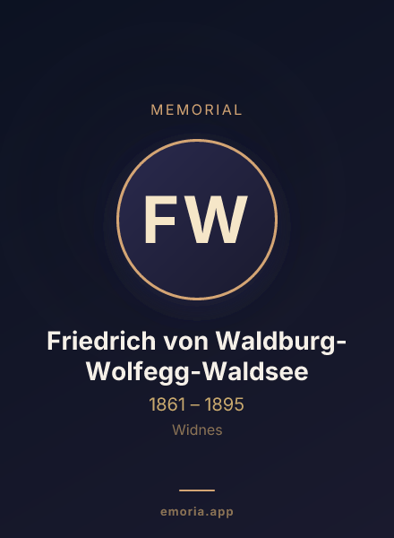 Memorial portrait of Friedrich von Waldburg-Wolfegg-Waldsee