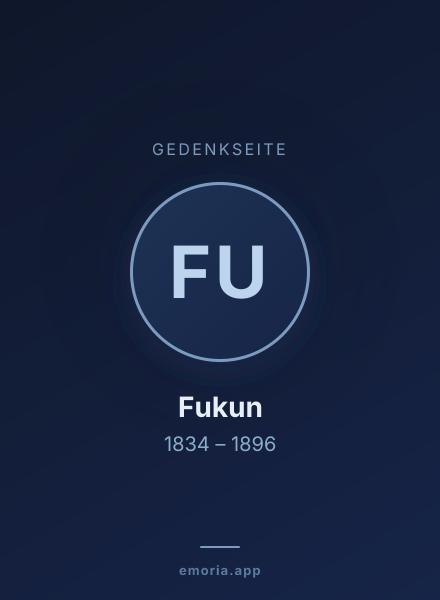 Gedenkportrait von Fukun