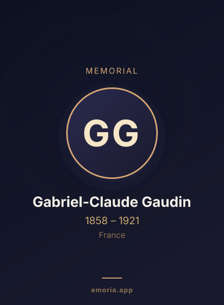 Memorial portrait of Gabriel-Claude Gaudin