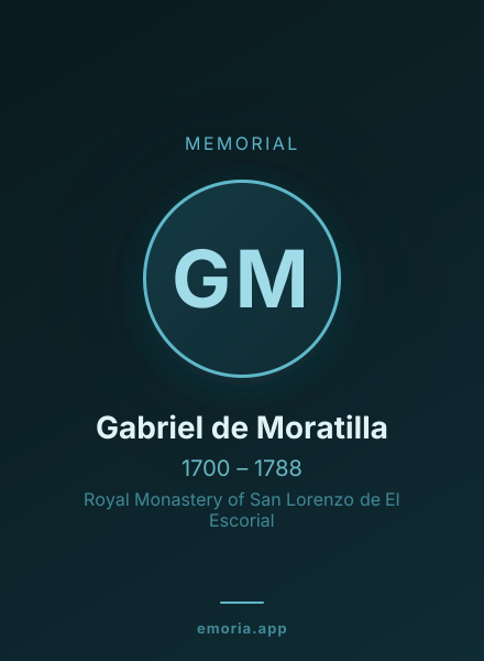 Memorial portrait of Gabriel de Moratilla