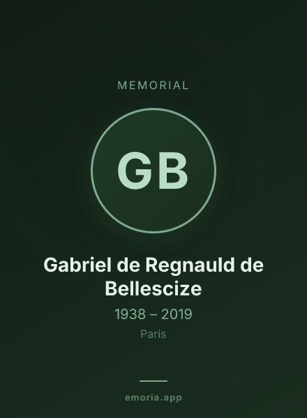 Memorial portrait of Gabriel de Regnauld de Bellescize