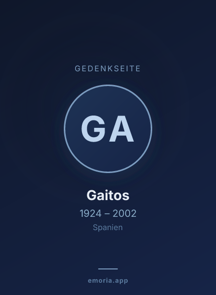 Gedenkportrait von Gaitos