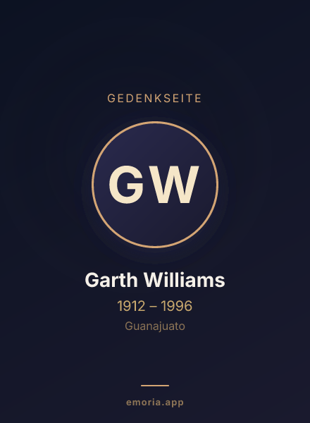 Gedenkportrait von Garth Williams