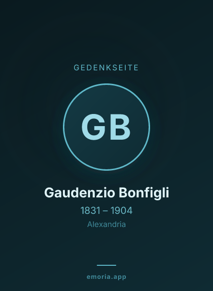 Gedenkportrait von Gaudenzio Bonfigli