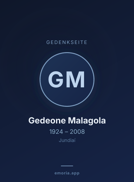 Gedenkportrait von Gedeone Malagola